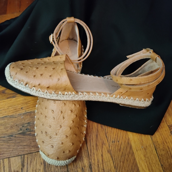 Maiden Lanen Geneva Ankle Wrap Espadrille Flats - Picture 12 of 13